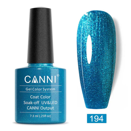 Canni Gel Nail Varnish (Glitter Colours)