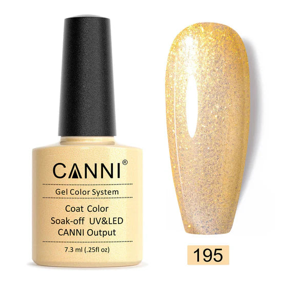 Canni Gel Nail Varnish (Glitter Colours)