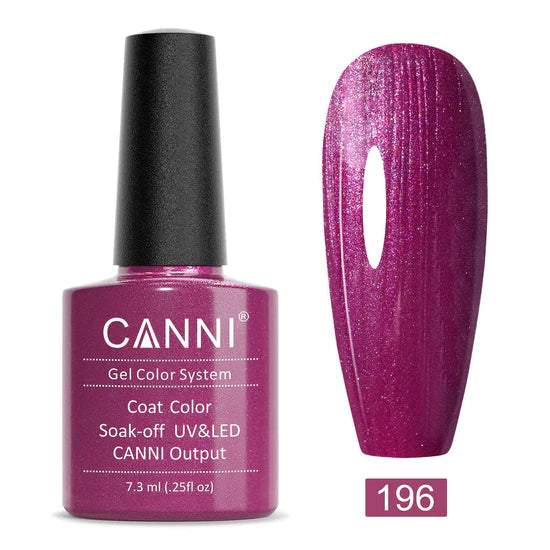 Canni Gel Nail Varnish (Glitter Colours)