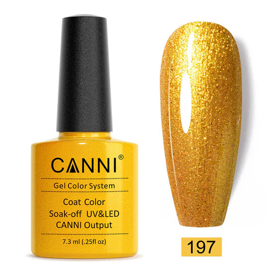 Canni Gel Nail Varnish (Glitter Colours)