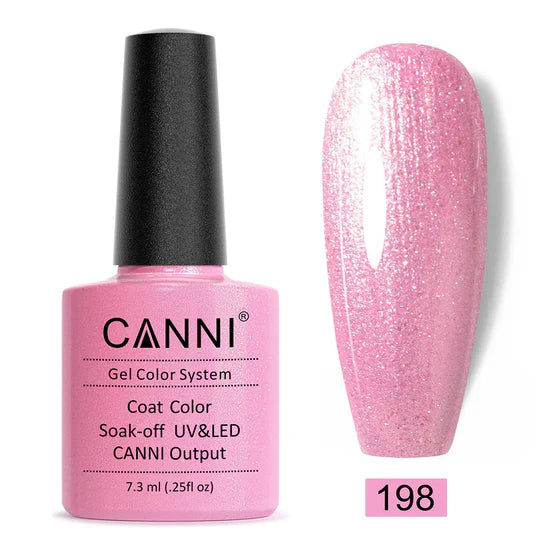 Canni Gel Nail Varnish (Glitter Colours)