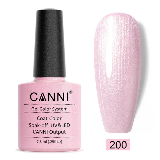 Canni Gel Nail Varnish (Glitter Colours)