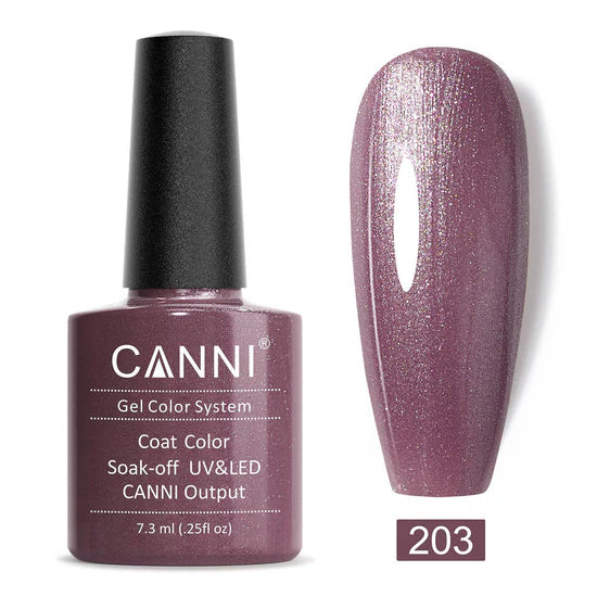 Canni Gel Nail Varnish (Glitter Colours)