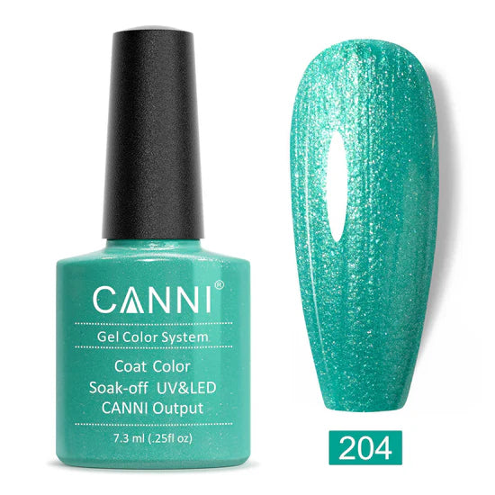 Canni Gel Nail Varnish (Glitter Colours)