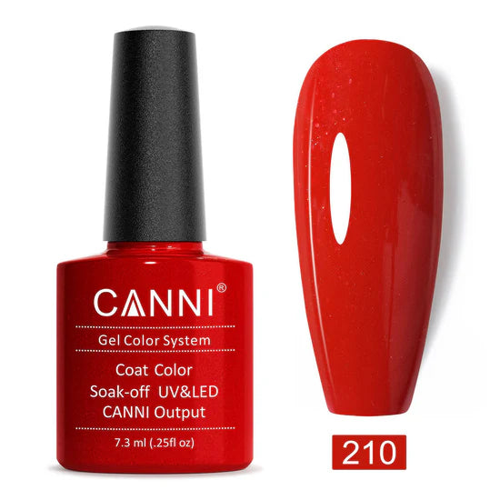 Canni Gel Nail Varnish (Glitter Colours)