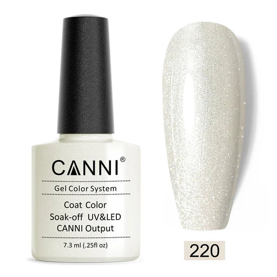 Canni Gel Nail Varnish (Glitter Colours)