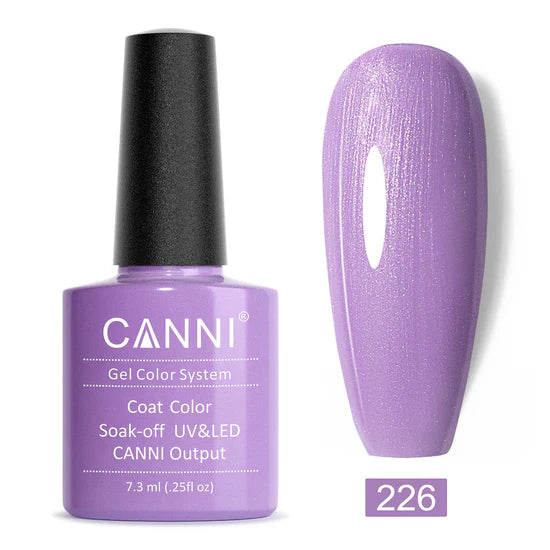 Canni Gel Nail Varnish (Glitter Colours)
