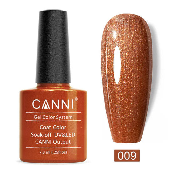 Canni Gel Nail Varnish (Glitter Colours)