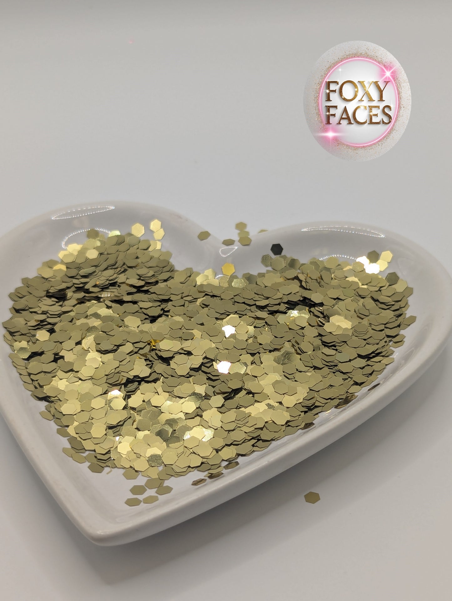 Metallic Glitter 3mm Flakes