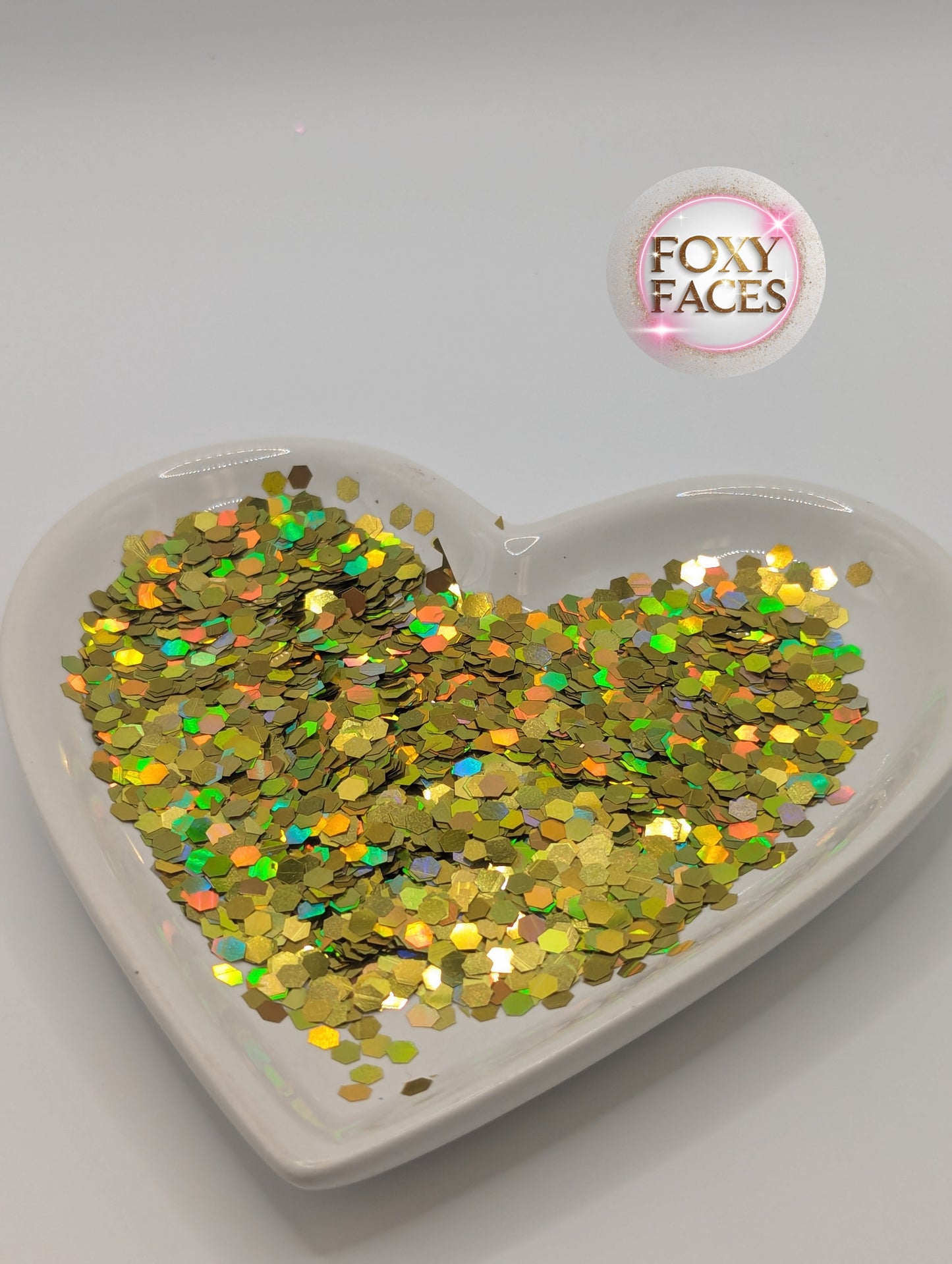 Holographic Glitter 3mm Flakes