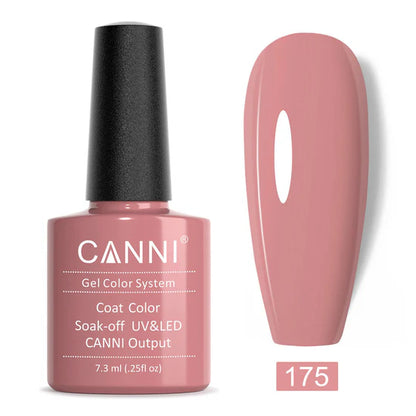 Canni Gel Nail Varnish (Nude and Brown)