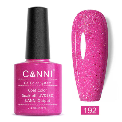 Canni Gel Nail Varnish (Glitter Colours)