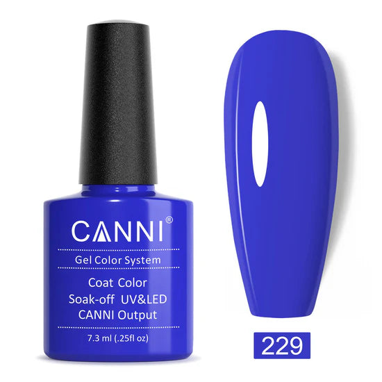 Canni Gel Nail Varnish (Blues)
