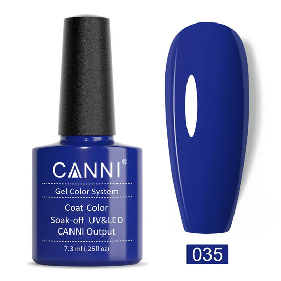 Canni Gel Nail Varnish (Blues)