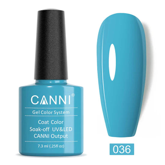 Canni Gel Nail Varnish (Blues)