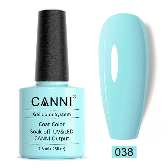Canni Gel Nail Varnish (Blues)