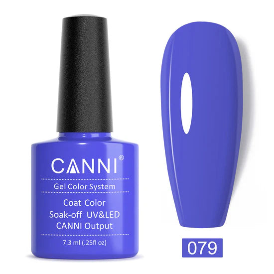 Canni Gel Nail Varnish (Blues)