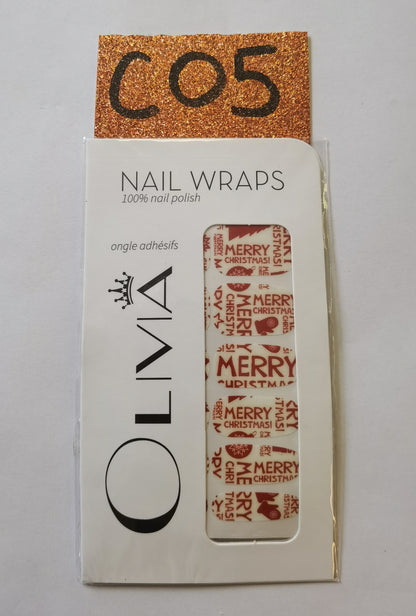Nail Wraps (Holidays Designs)