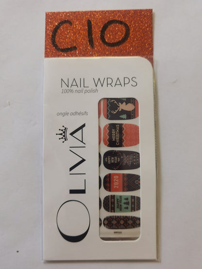 Nail Wraps (Holidays Designs)