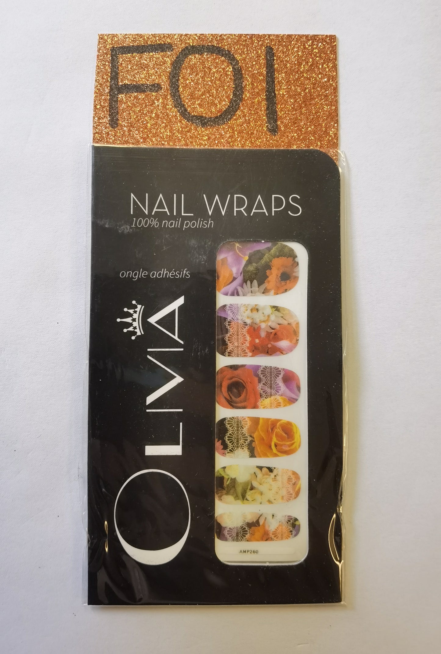 Nail Wraps (flower Designs)