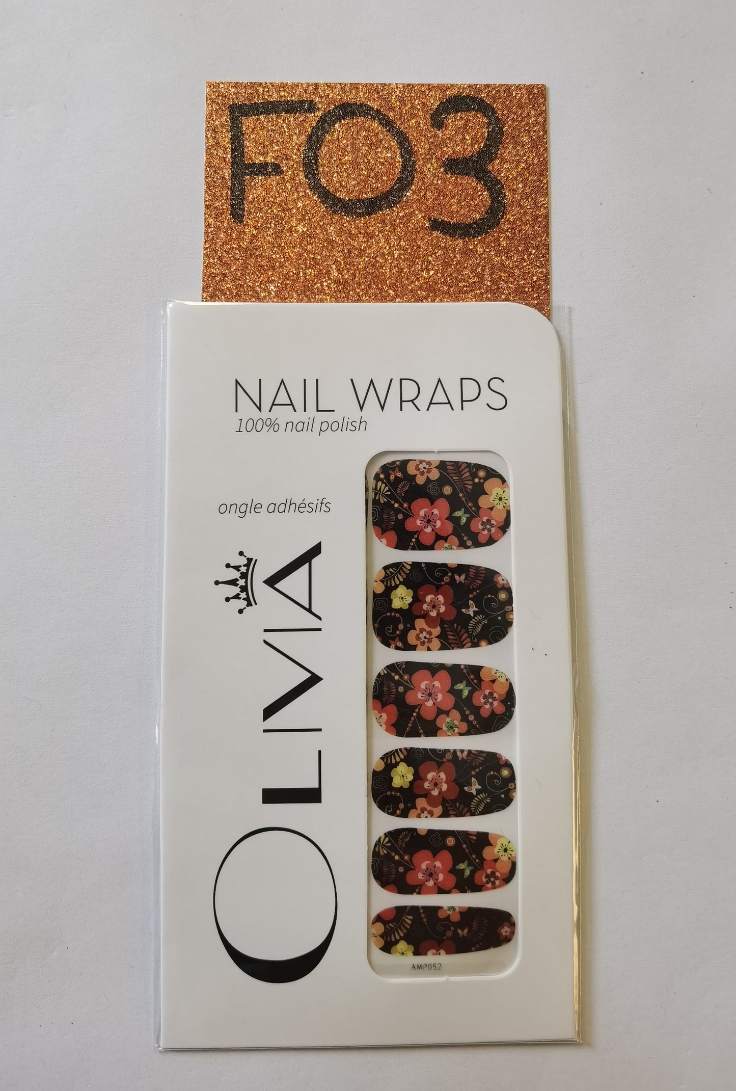 Nail Wraps (flower Designs)