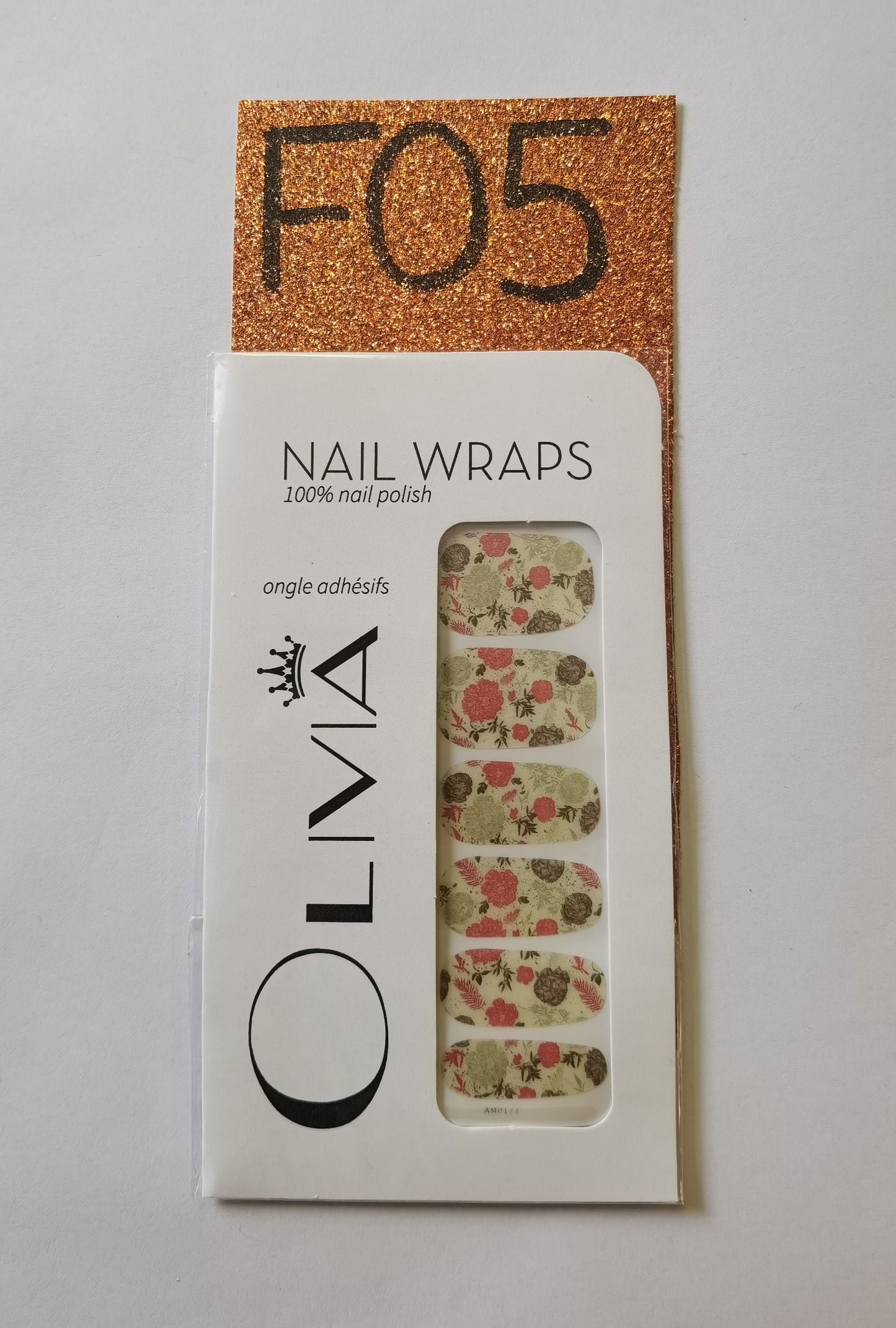 Nail Wraps (flower Designs)