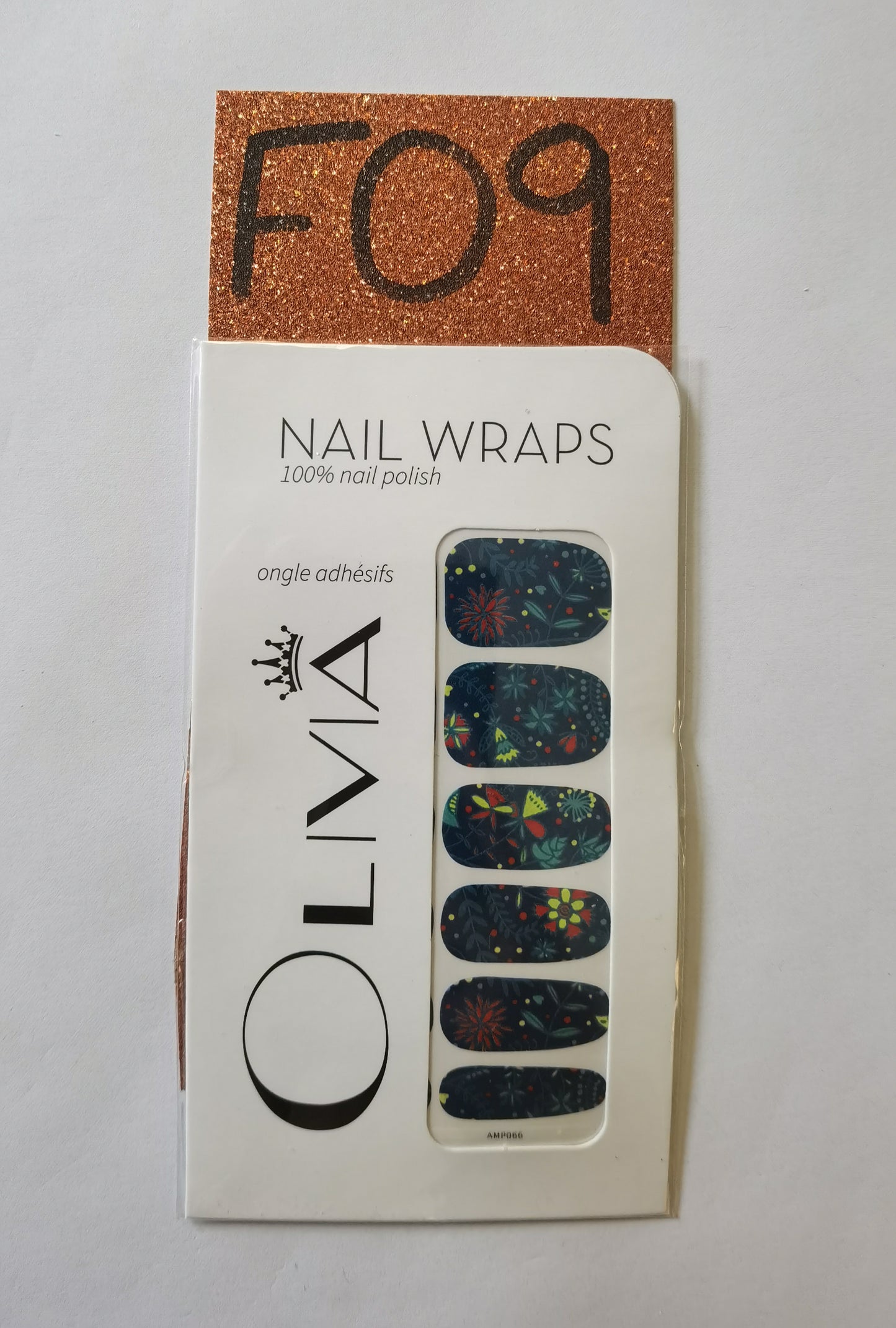 Nail Wraps (flower Designs)