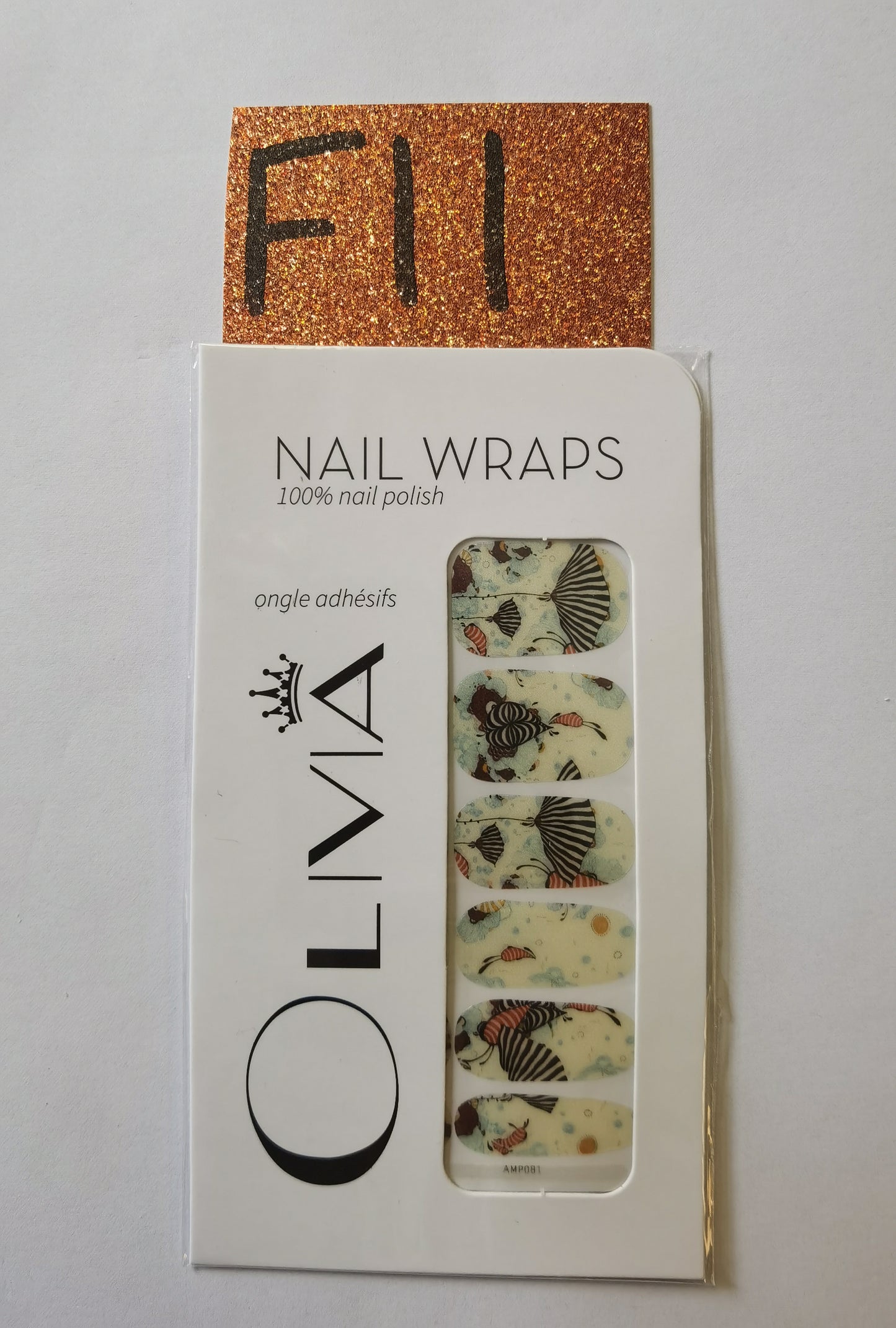 Nail Wraps (flower Designs)