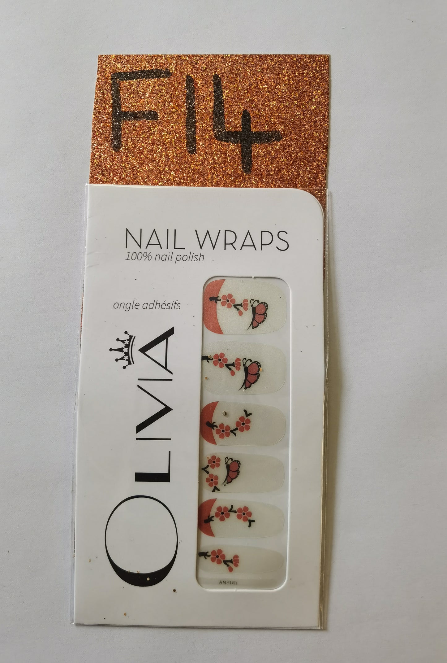 Nail Wraps (flower Designs)