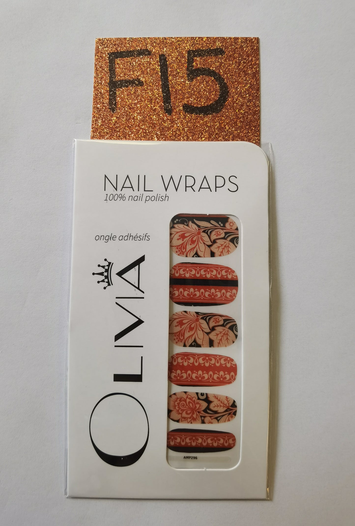 Nail Wraps (flower Designs)