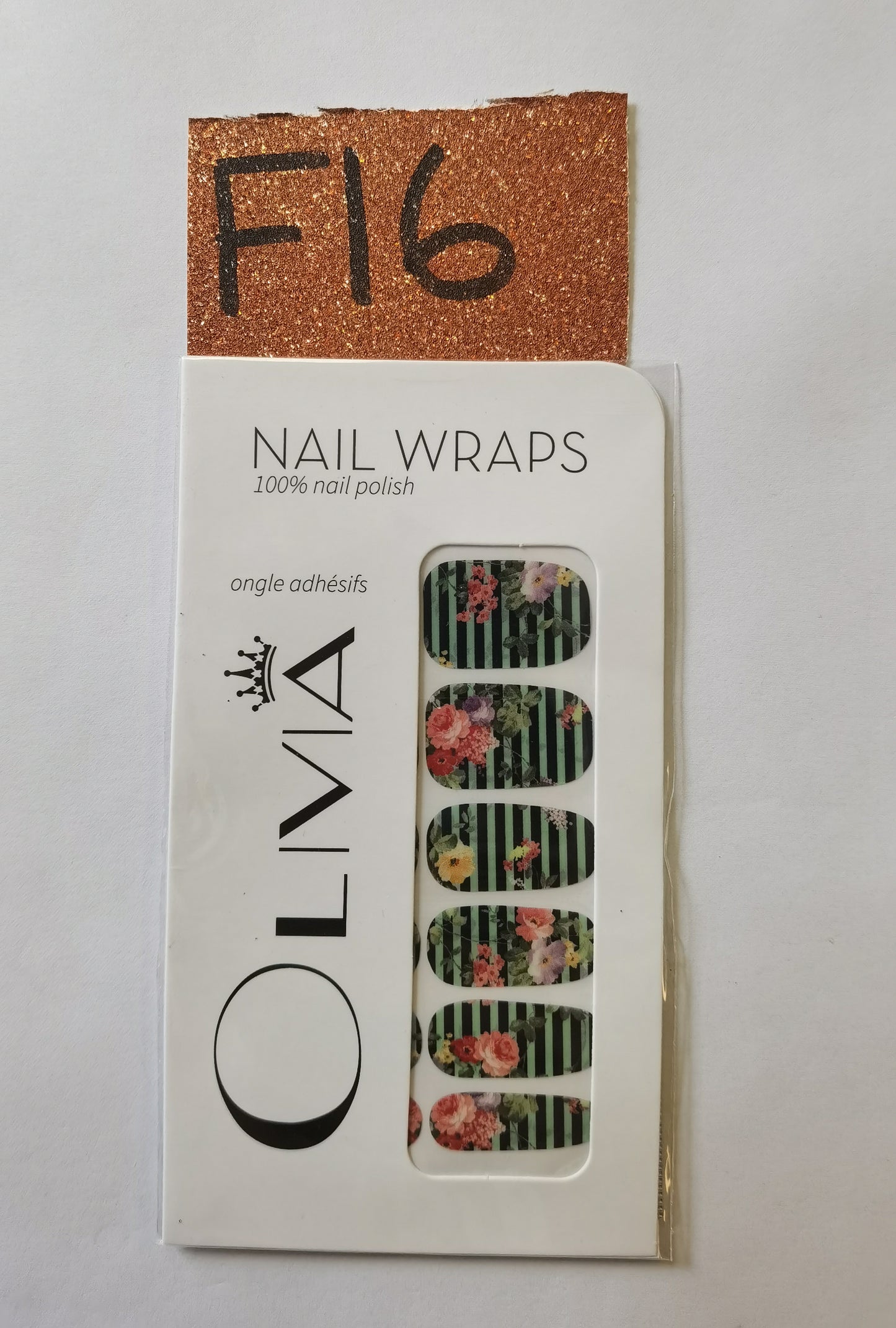 Nail Wraps (flower Designs)