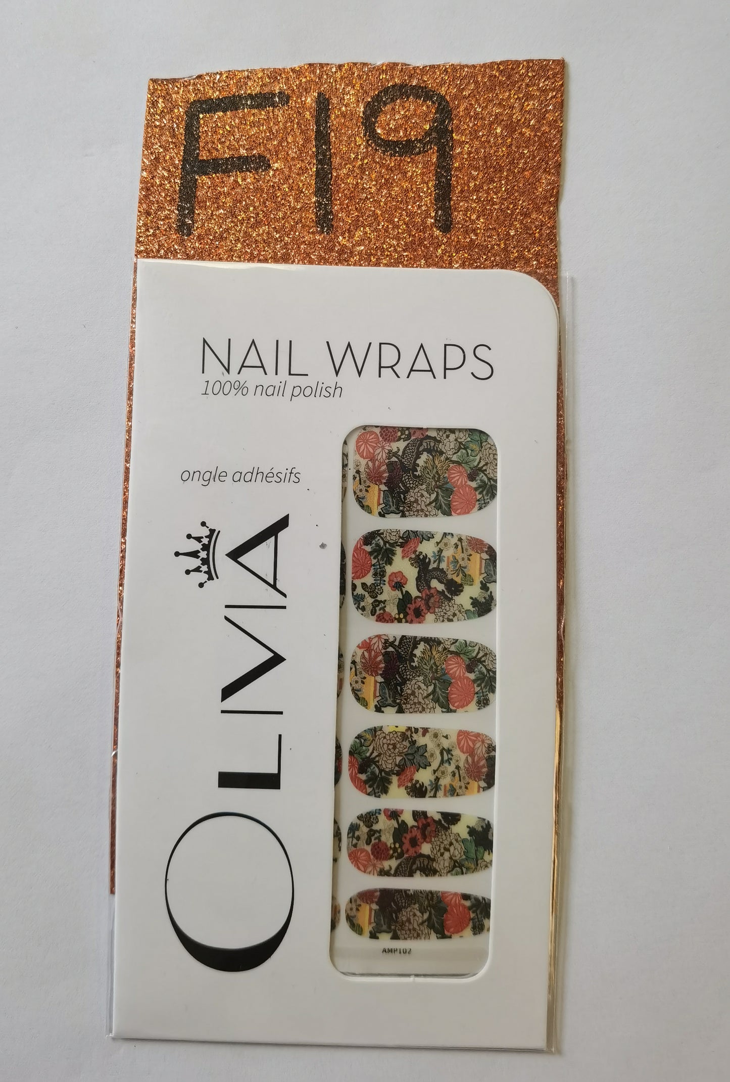 Nail Wraps (flower Designs)