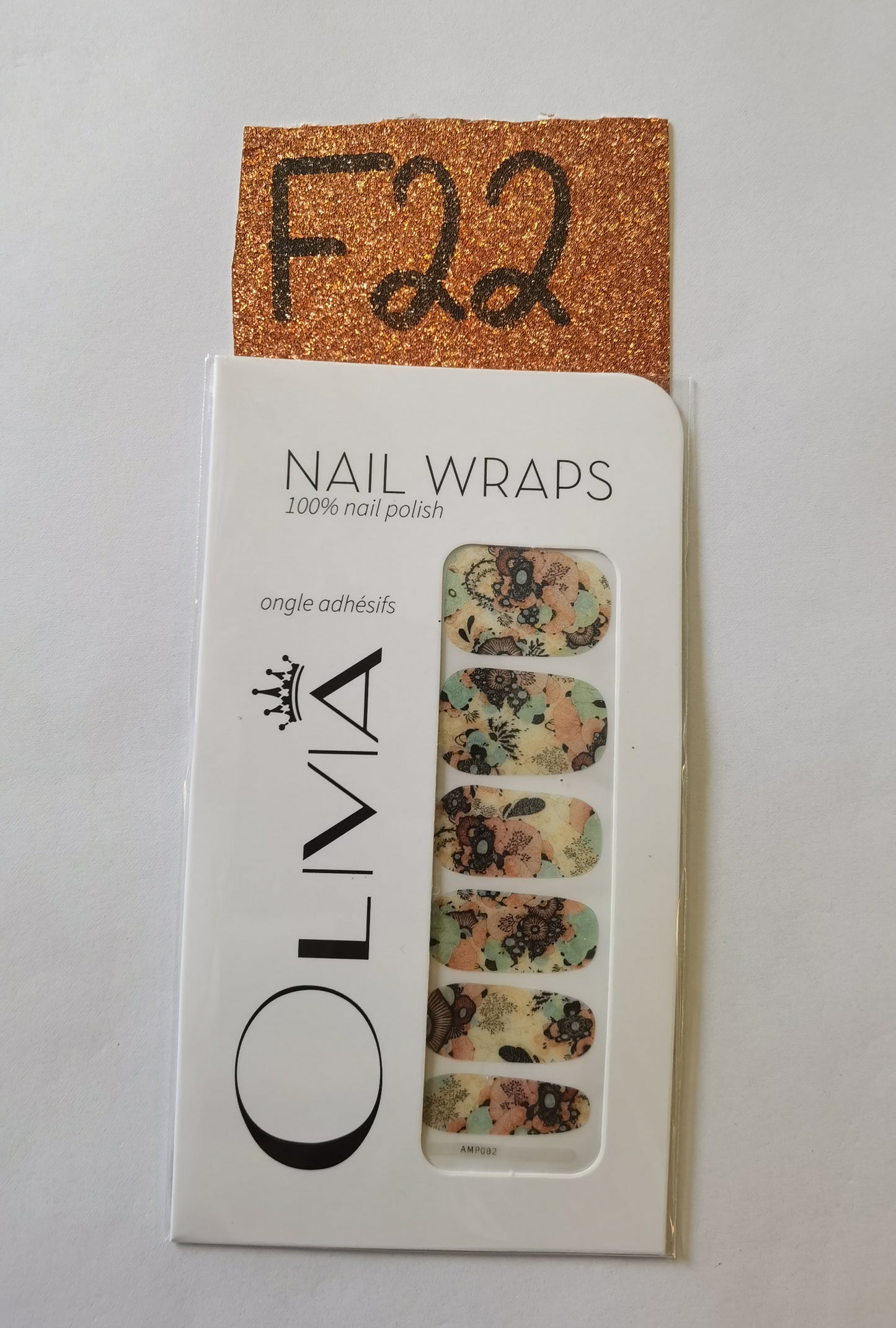 Nail Wraps (flower Designs)
