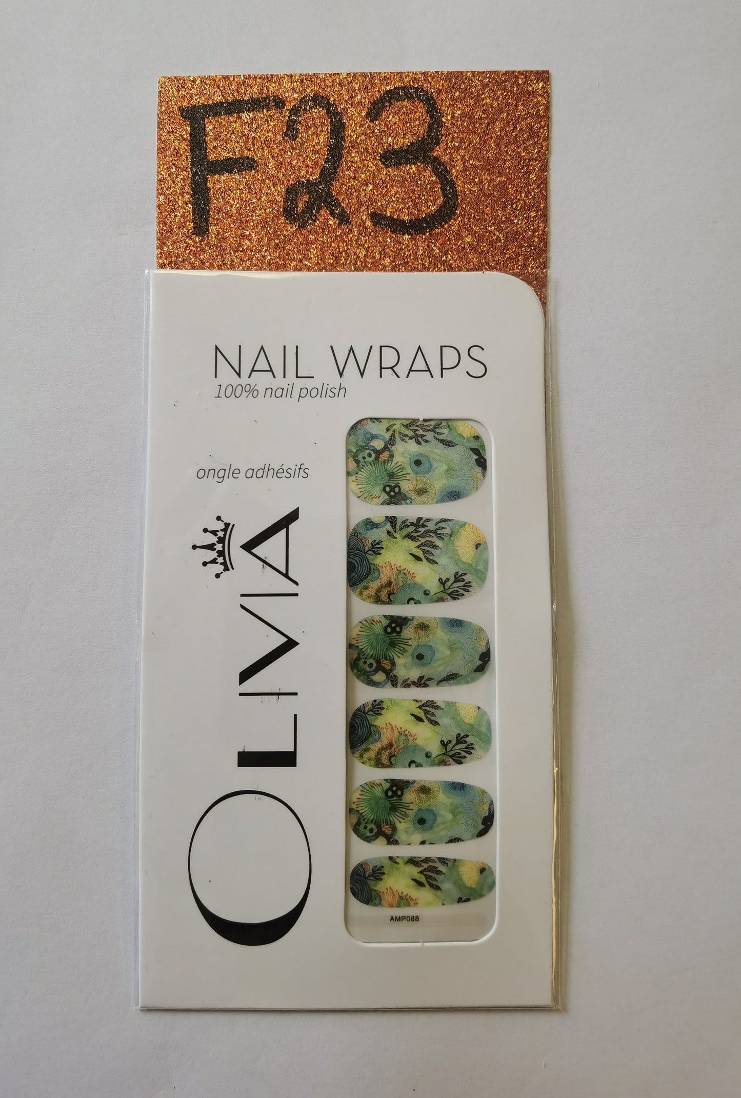Nail Wraps (flower Designs)