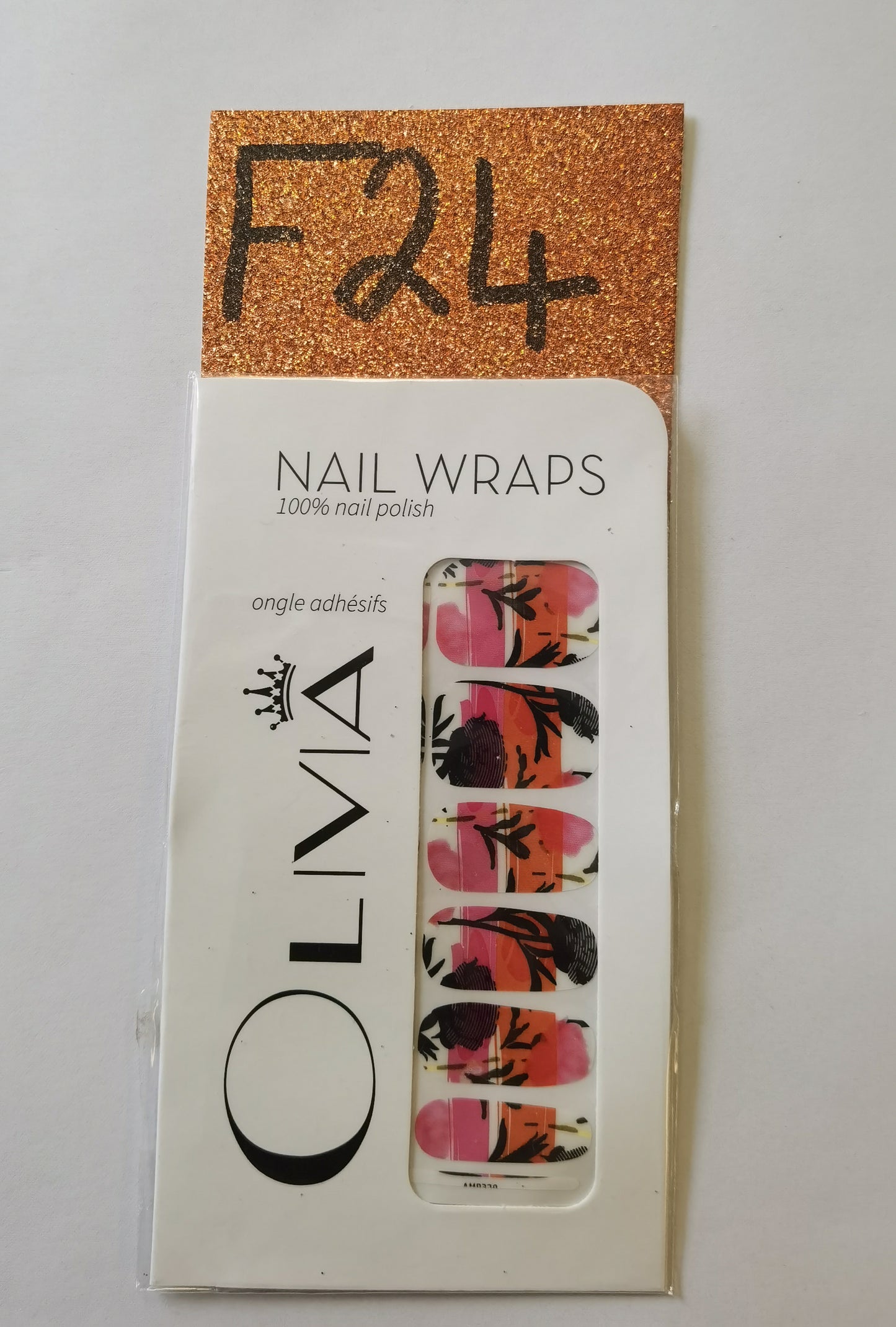 Nail Wraps (flower Designs)
