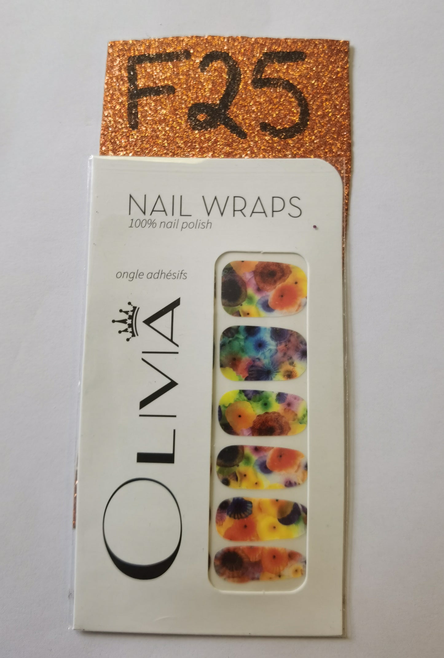 Nail Wraps (flower Designs)