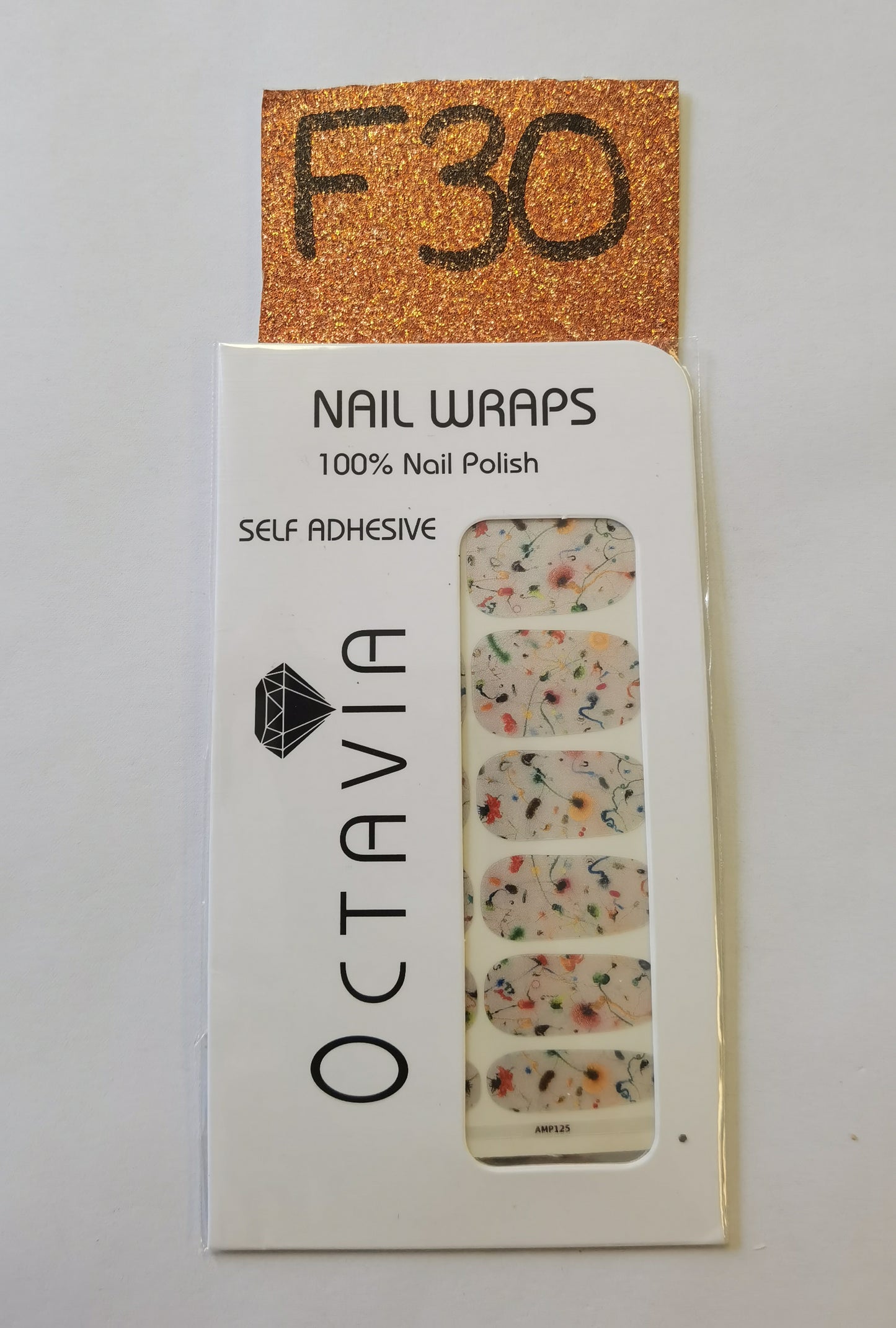 Nail Wraps (flower Designs)