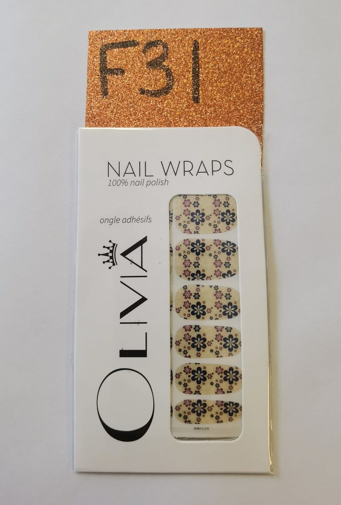 Nail Wraps (flower Designs)
