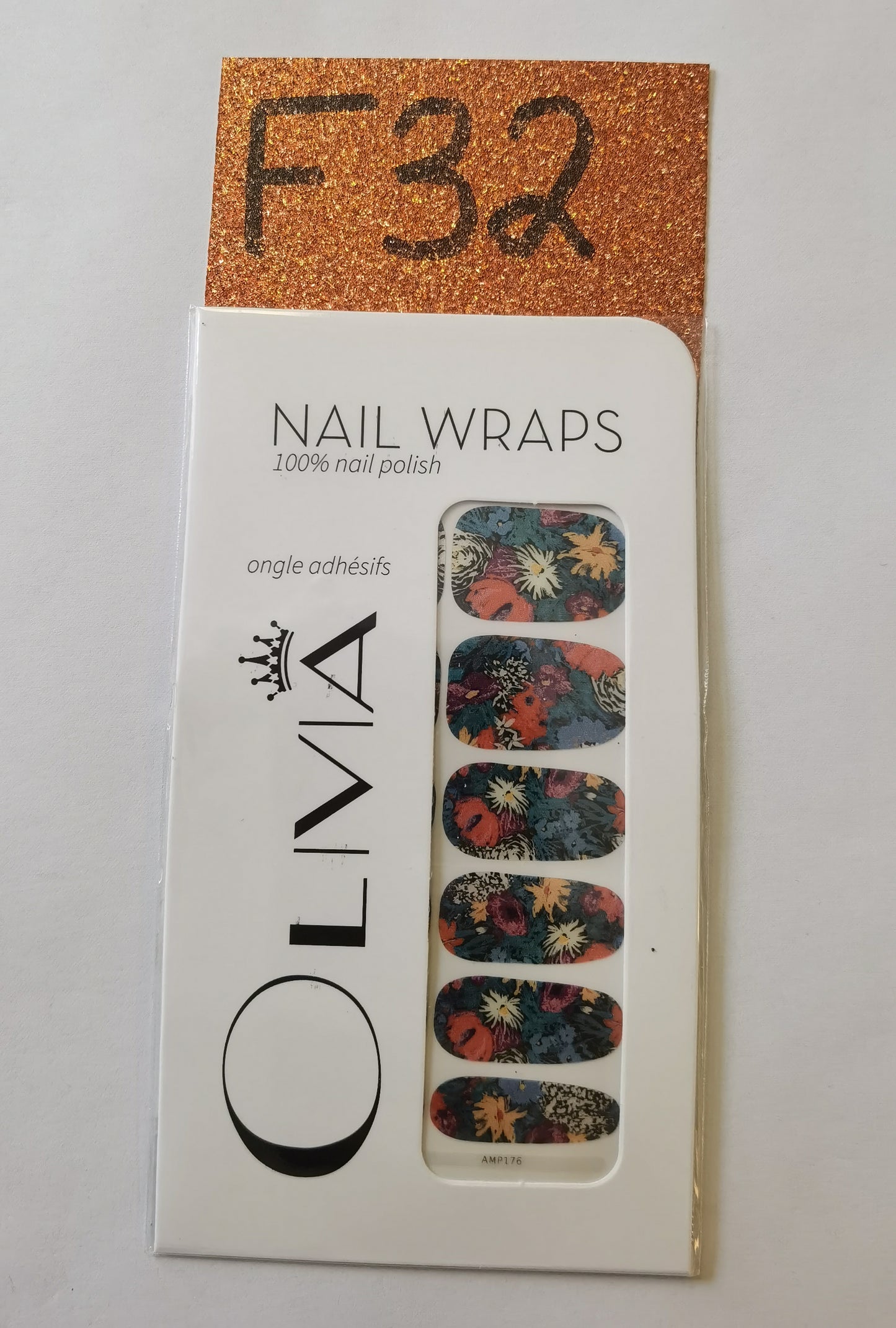 Nail Wraps (flower Designs)