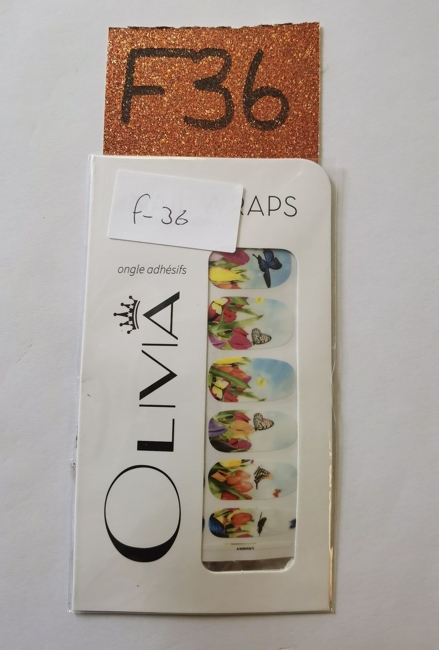 Nail Wraps (flower Designs)