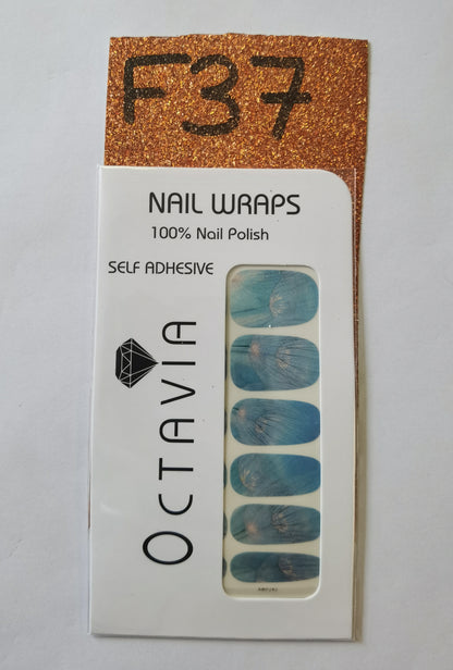 Nail Wraps (flower Designs)