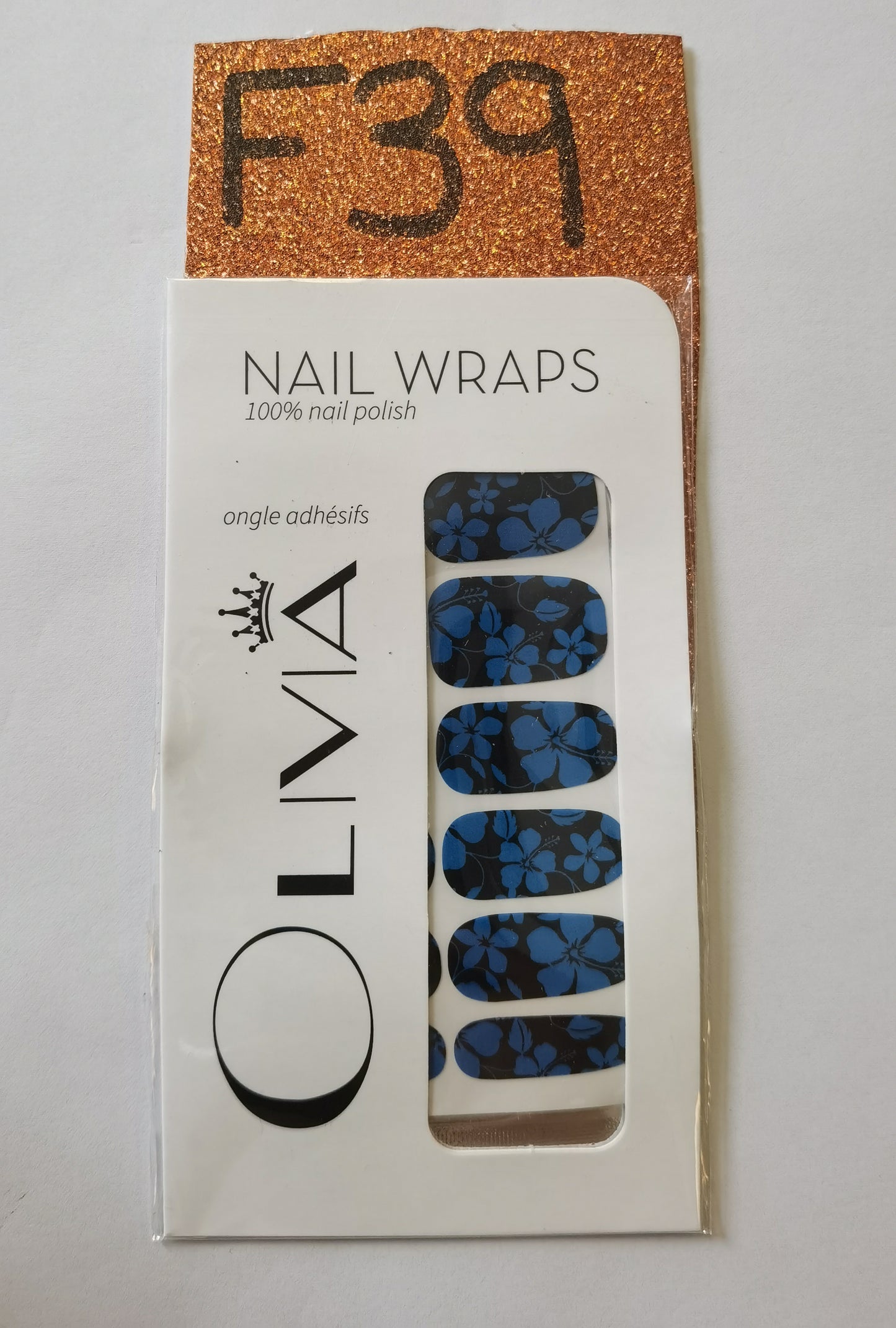 Nail Wraps (flower Designs)