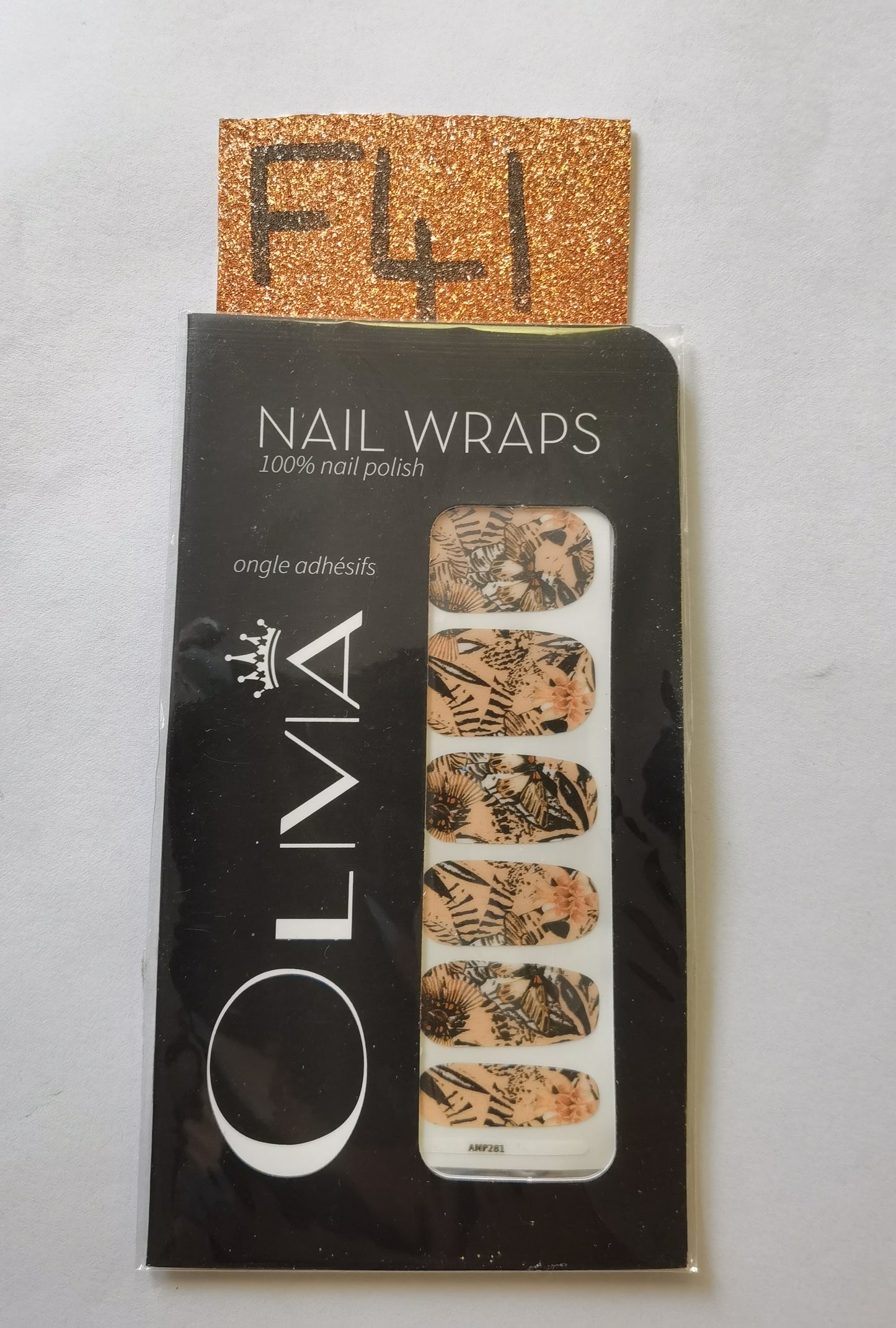 Nail Wraps (flower Designs)