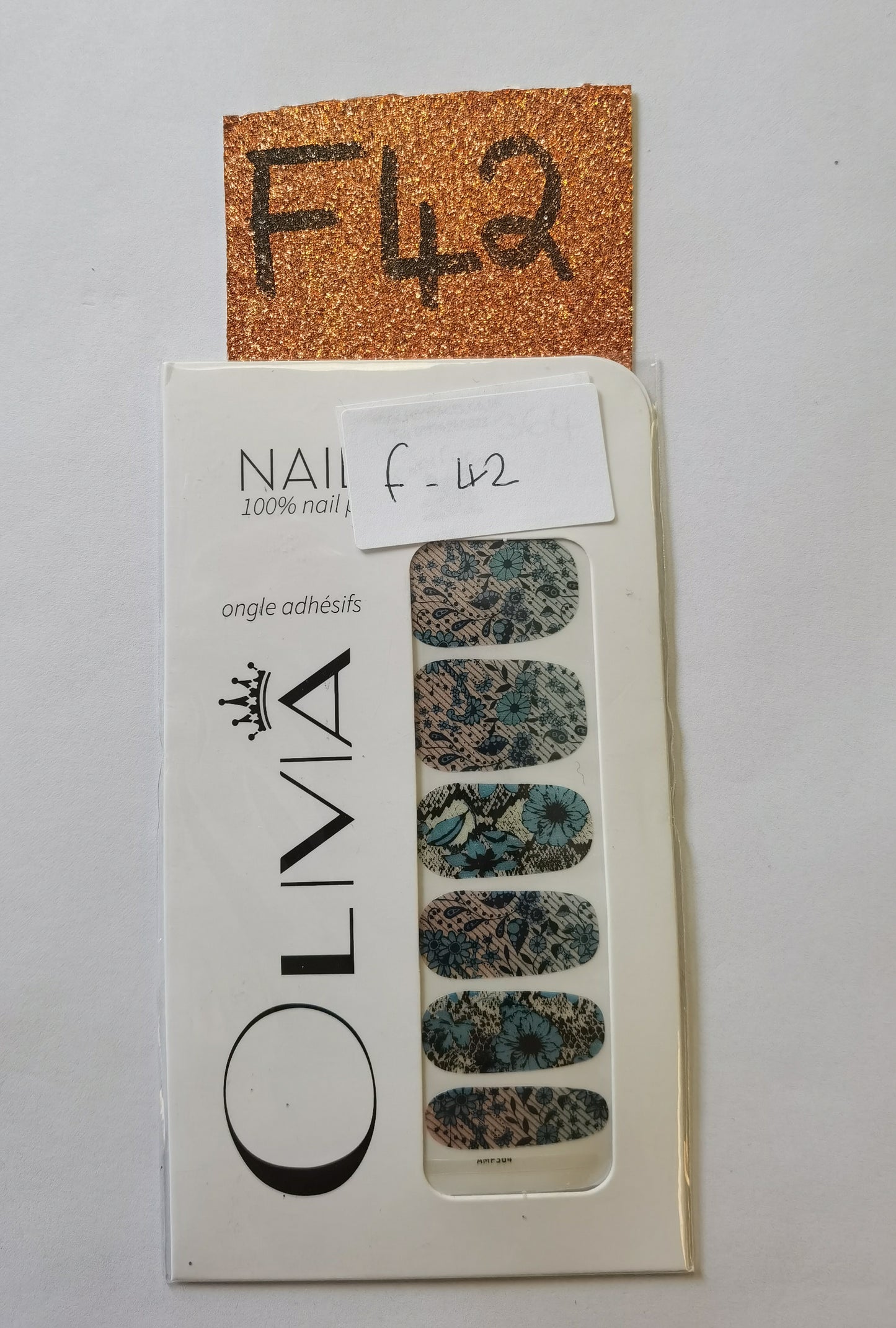 Nail Wraps (flower Designs)
