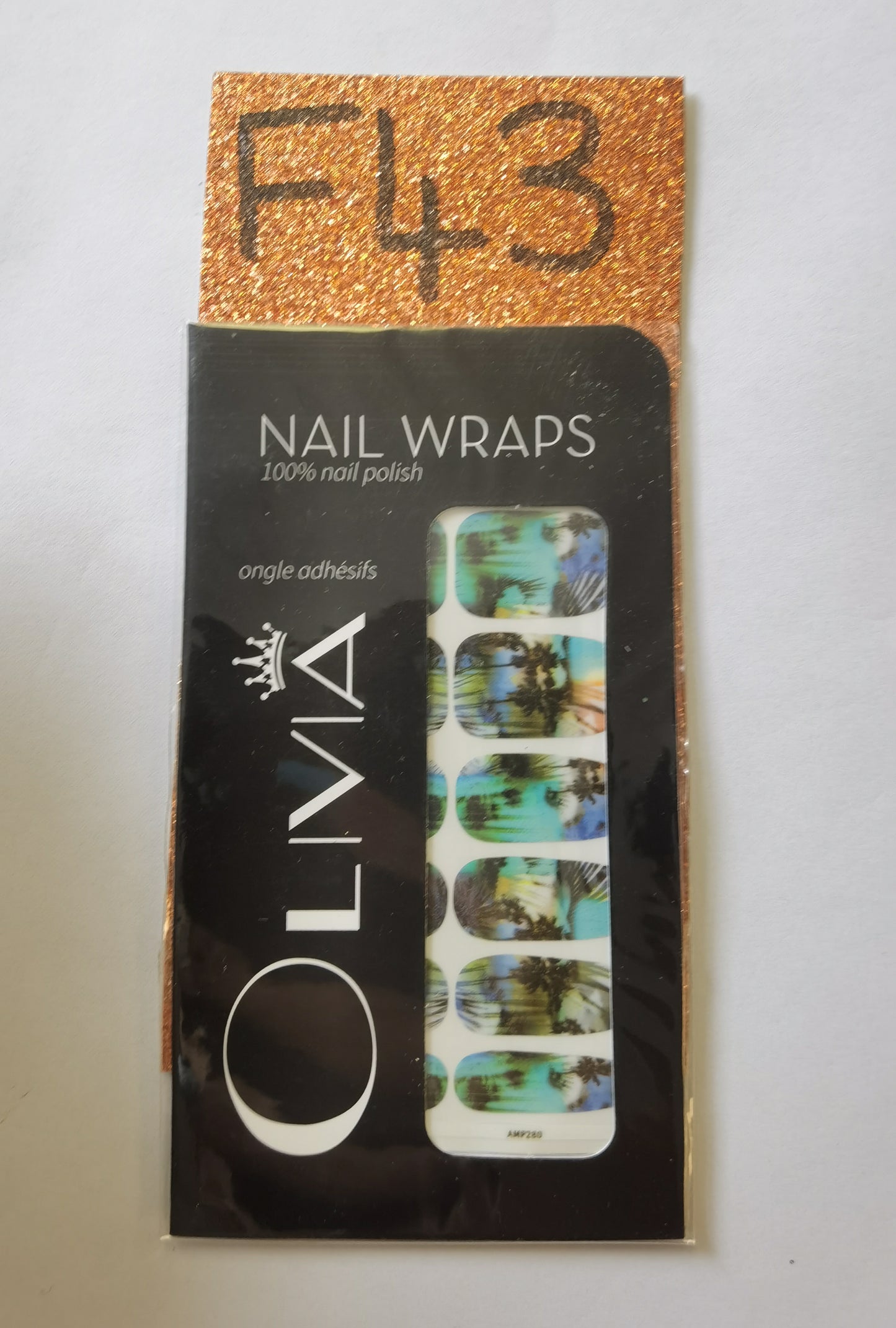 Nail Wraps (flower Designs)