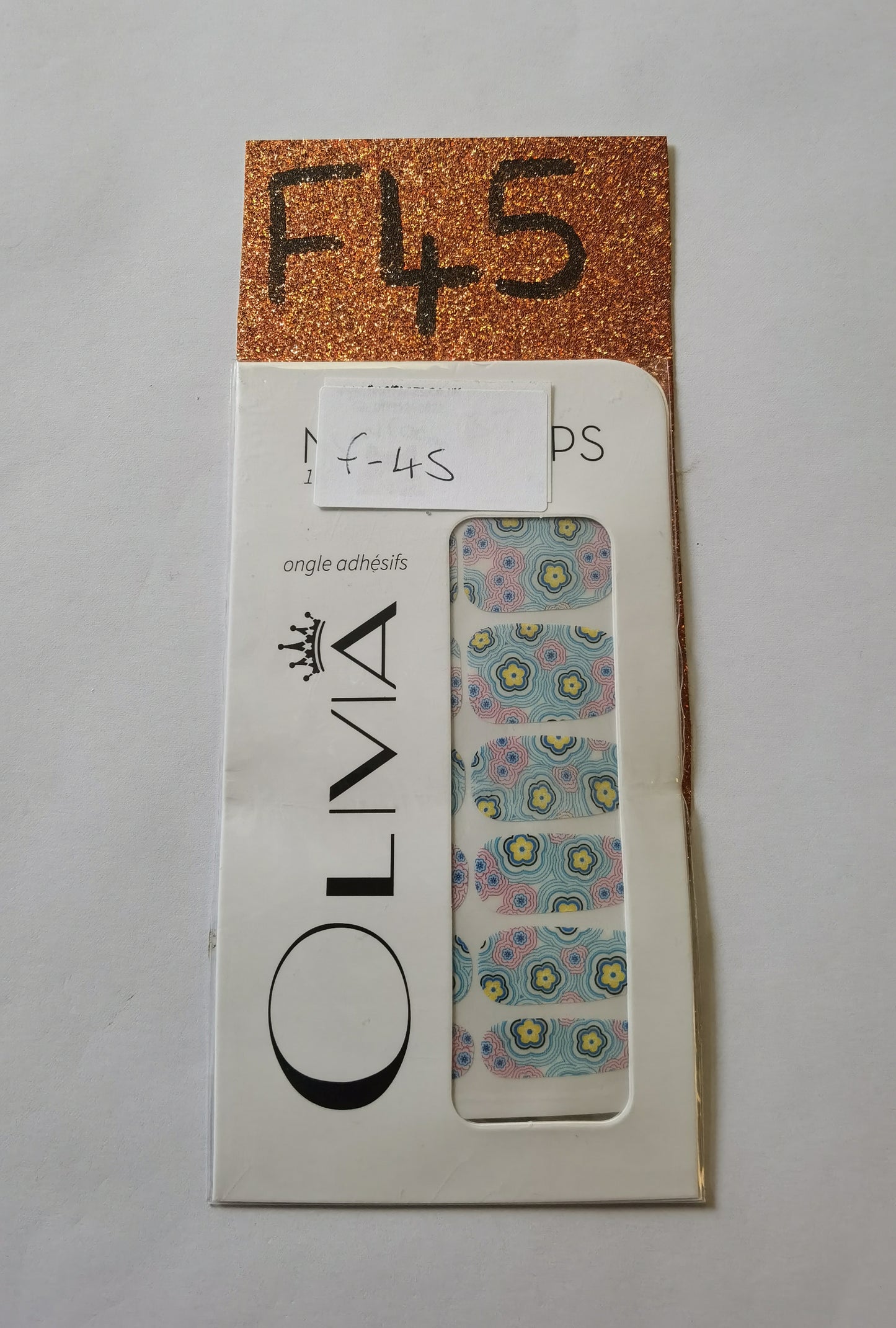 Nail Wraps (flower Designs)