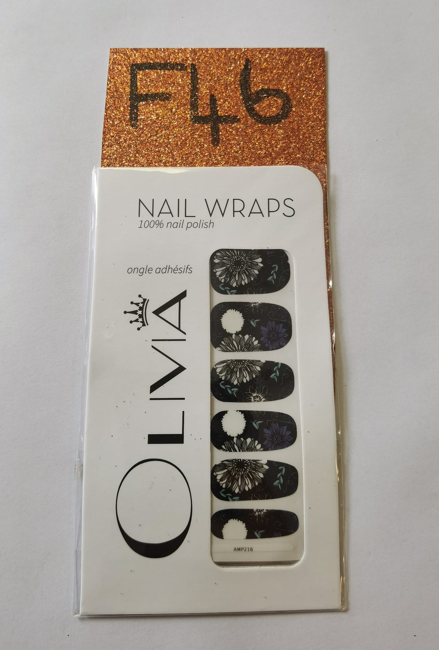 Nail Wraps (flower Designs)