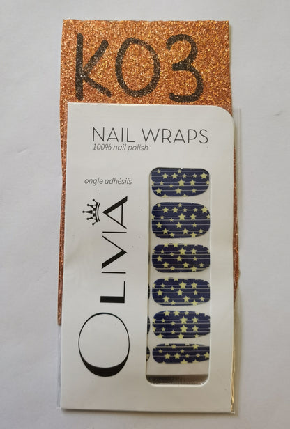 Nail Wraps (Kids Designs)