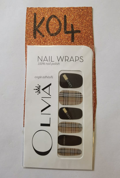 Nail Wraps (Kids Designs)