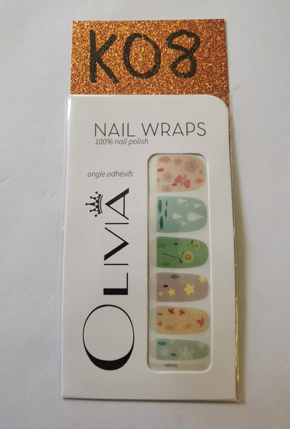 Nail Wraps (Kids Designs)